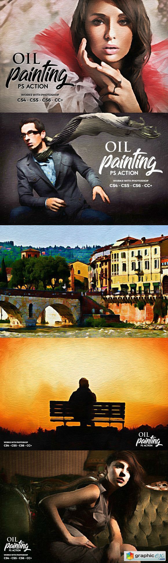 Oil Painting Photoshop Action 2314630
