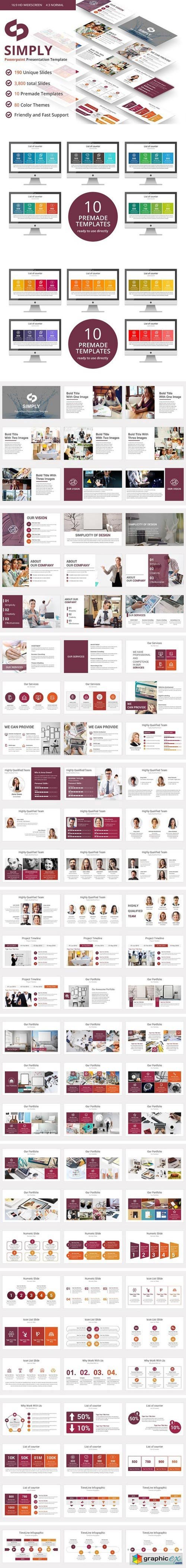 Simply PowerPoint Template