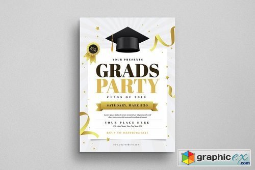 Graduation Party Flyer 2274876