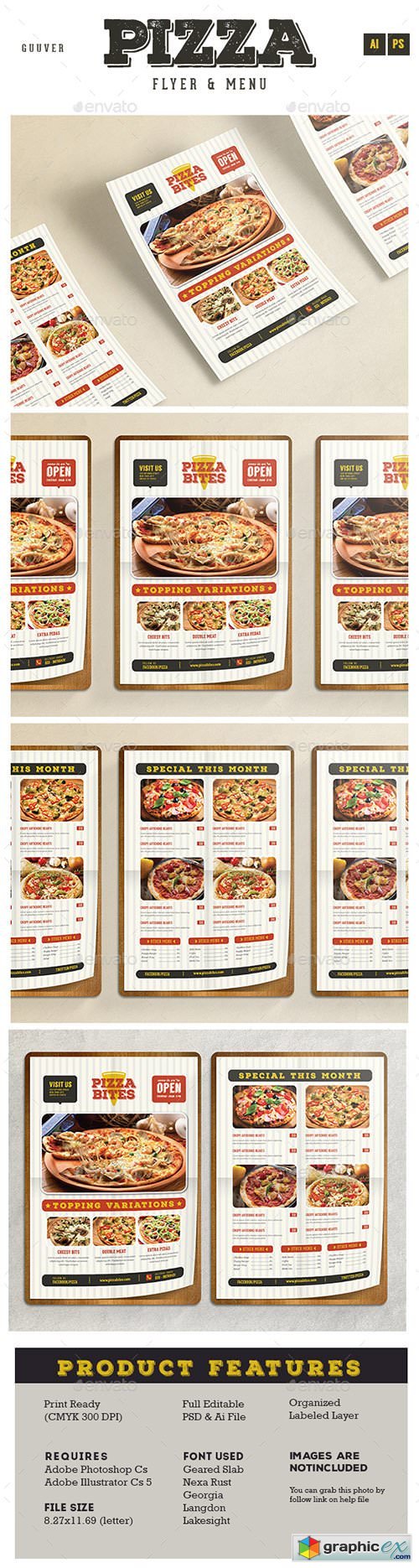 Pizza/Restaurant Menu/Flyer