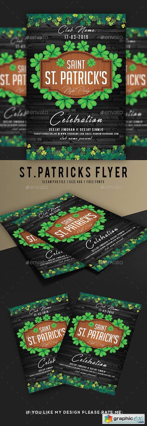 St Patricks Day Flyer 21461982