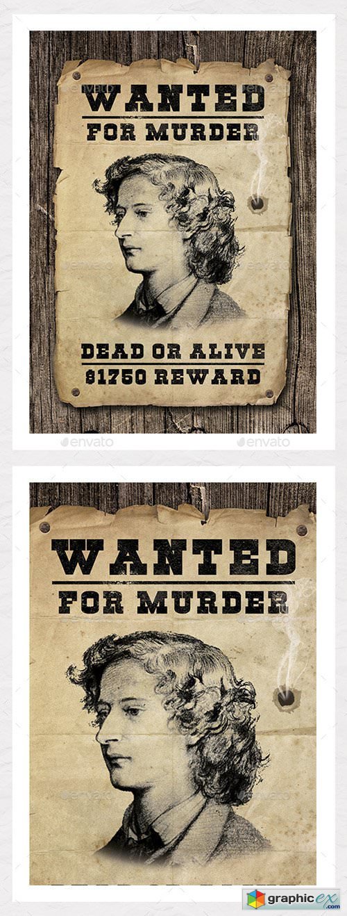 Wanted Poster Graphic - Create Your Own