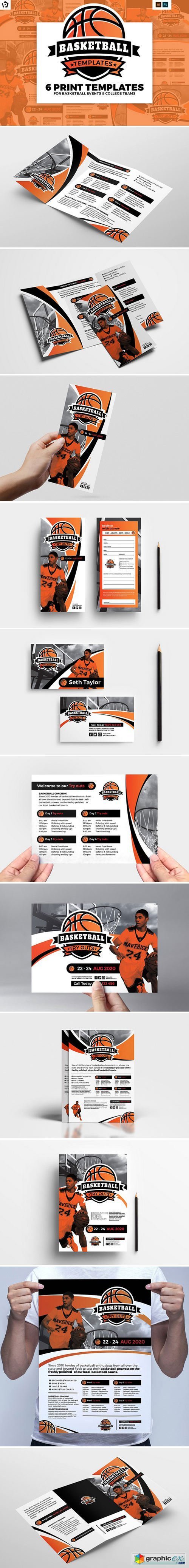 Basketball Templates Pack