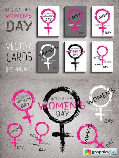 Womens Day Cards Templates
