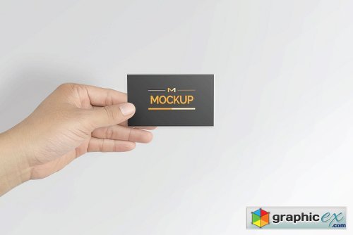 6 Style Business Card Mockups