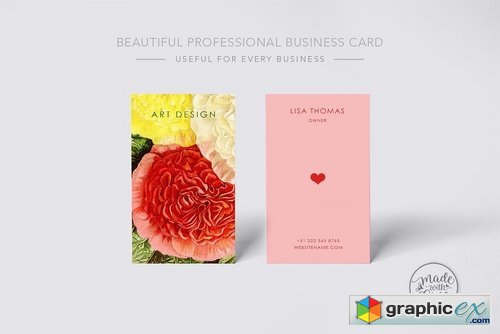 Beautiful creative art business Card 2297691