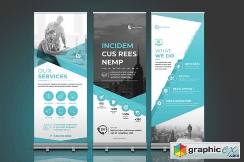 Business Roll-Up Banner 2296639