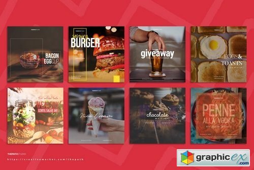 17 Instagram Food Banners