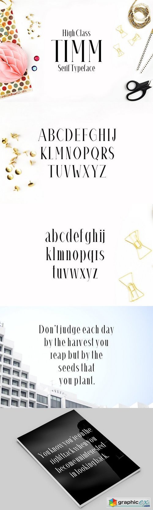 Timm Serif 4 Font Family Pack