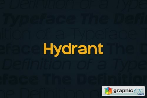 Hydrant Font Family