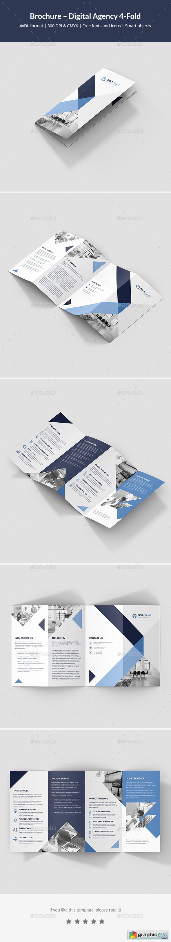 Brochure  Digital Agency 4-Fold
