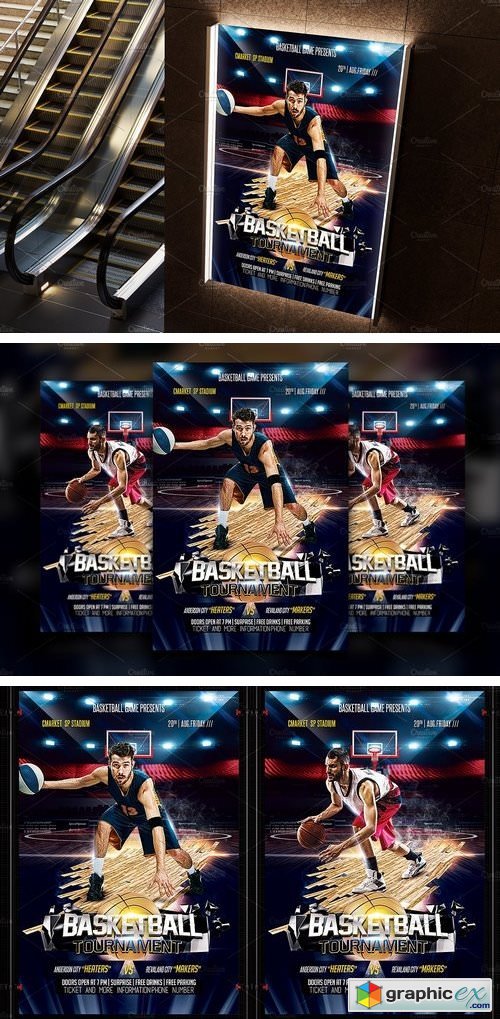 Basketball Flyer Template