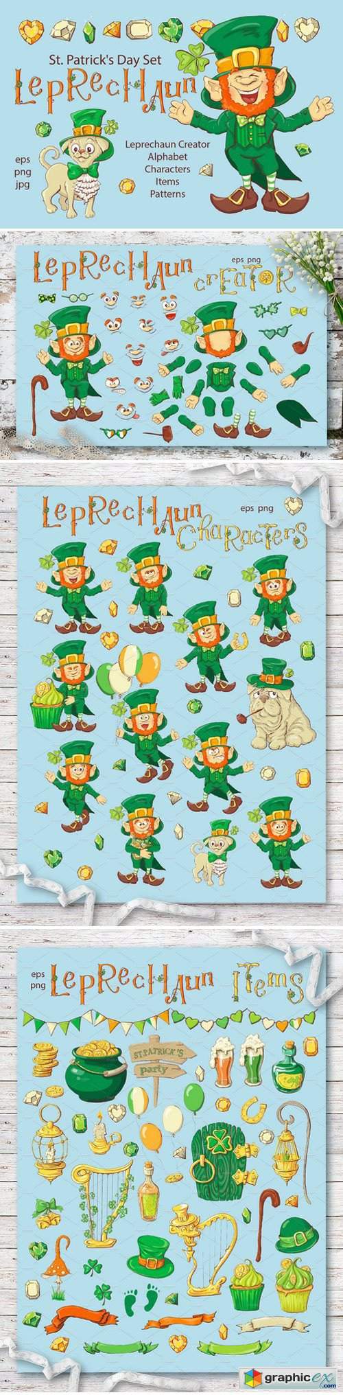 Leprechaun – St. Patrick’s Day Set