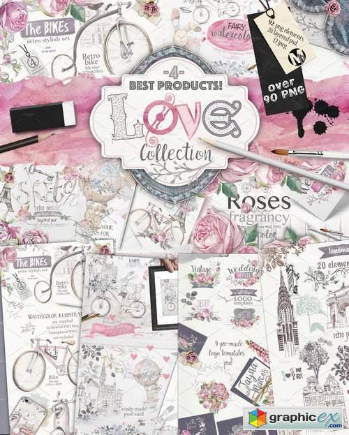 LOVE Collection. 4 in 1