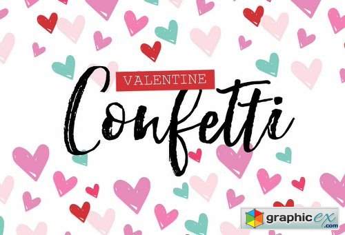 Valentine Confetti Kit