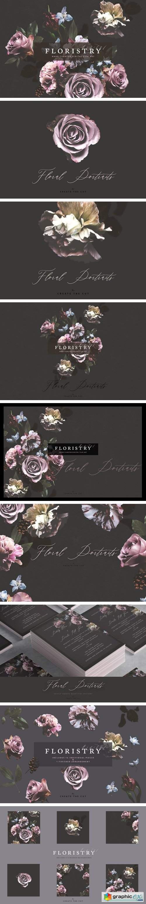 Digital Floristry - Floral Portraits