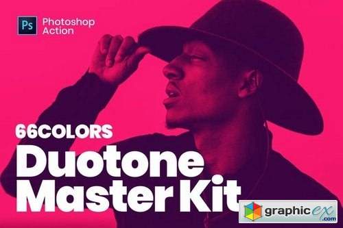 Duotone Master Kit - Super Easy Photoshop Actions