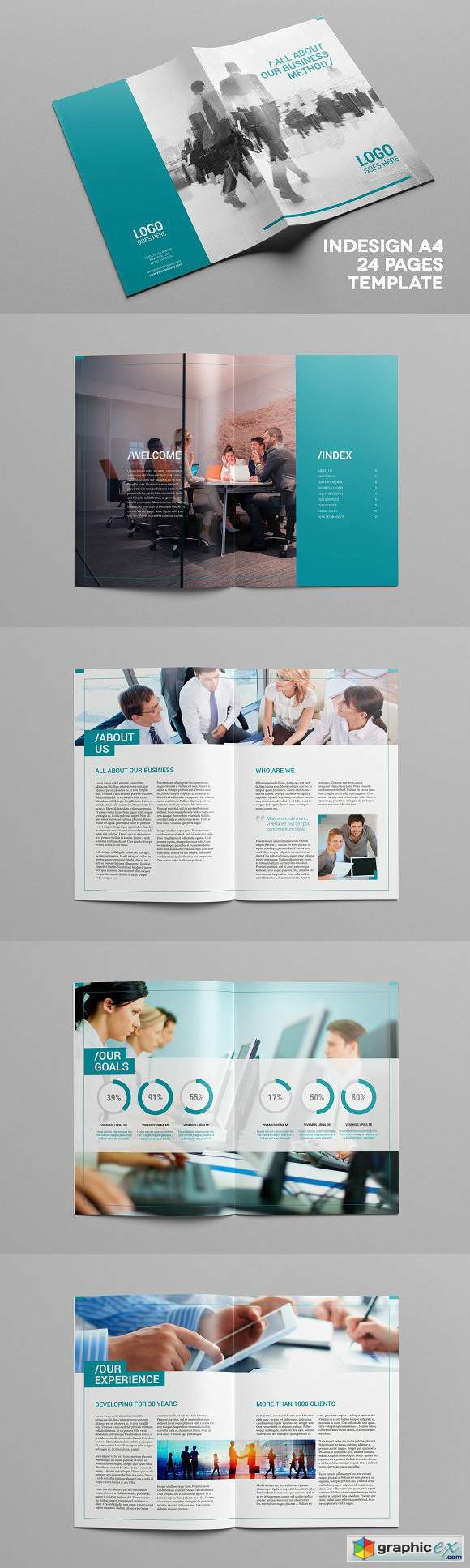 Multipurpose A4 Business Brochure