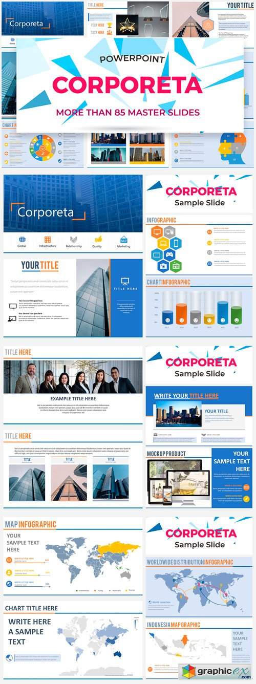 Corporeta - Power Point Template