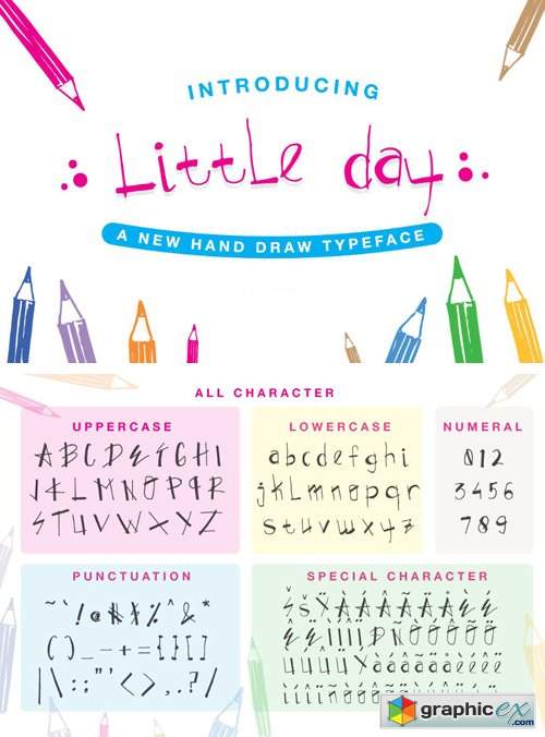 Little Day Handwriting Font