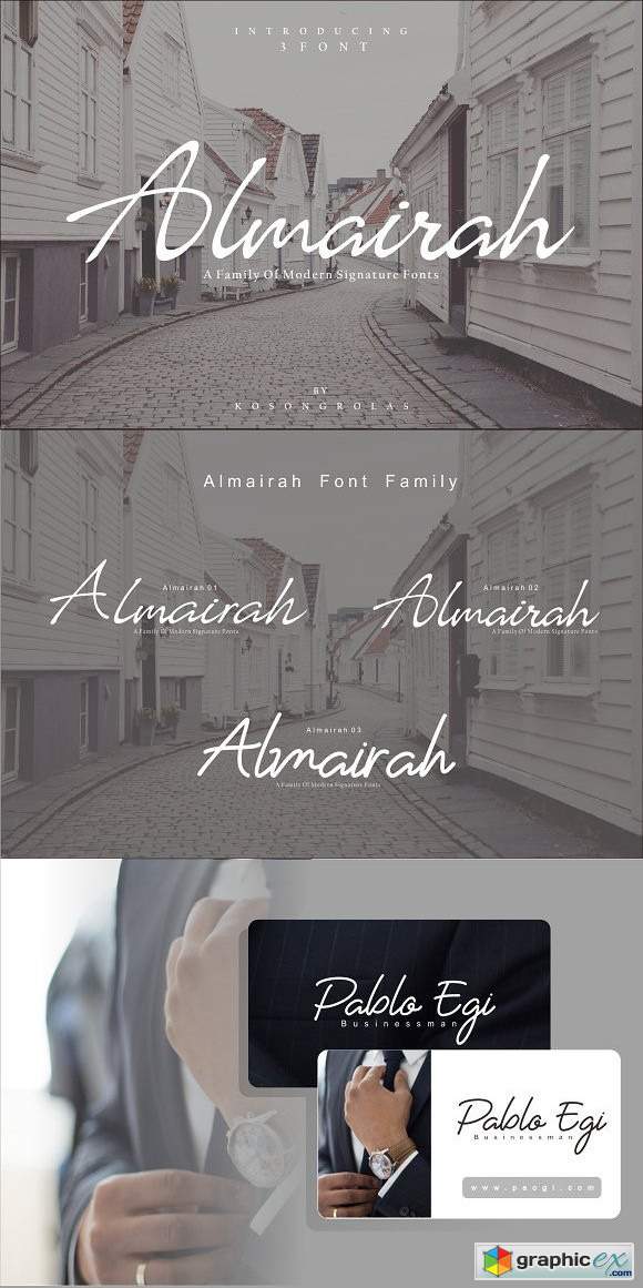 Almairah Family Font