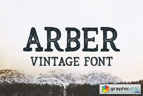 Arber Vintage font