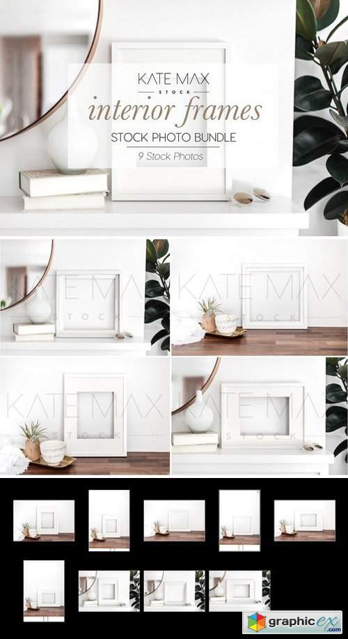 Interior Frames Stock Photo Bundle