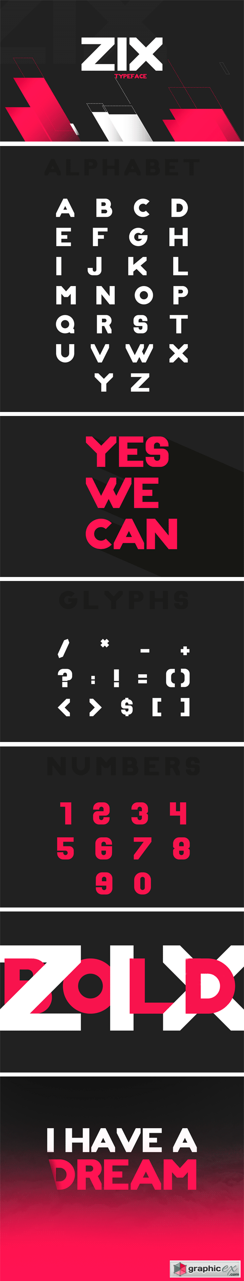 Zix Typeface
