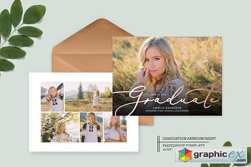 Graduation Card Template