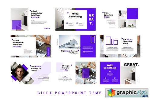 Gilda Powerpoint Template 50% Off!