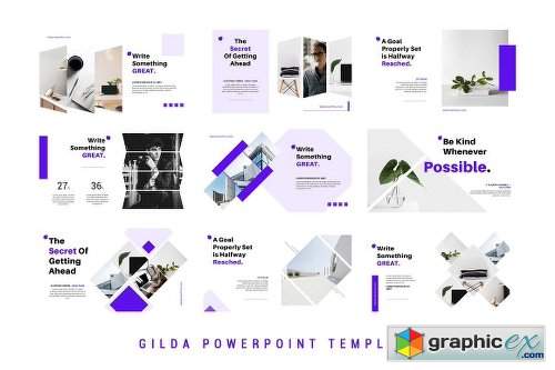 Gilda Powerpoint Template 50% Off!
