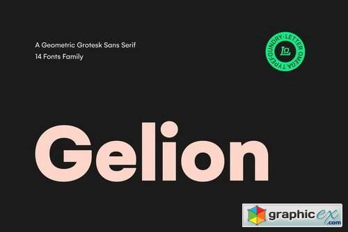 Gelion Font Family
