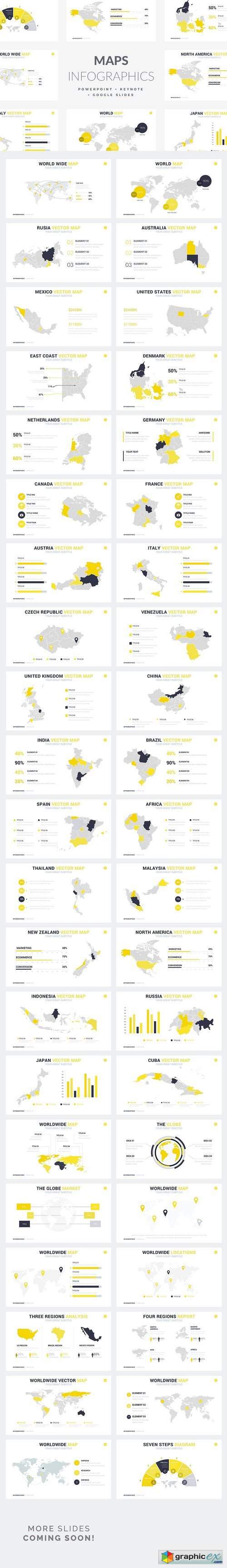 Maps Infographics - PPT - KEY - GS