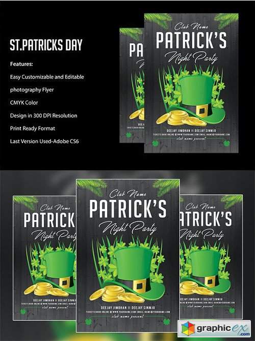 St Patricks Day Flyer 2340487