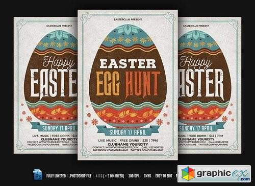 Easter Egg Hunt Flyer 2324895