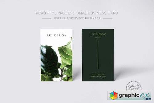 Beautiful Creative Art Business Card 2297712