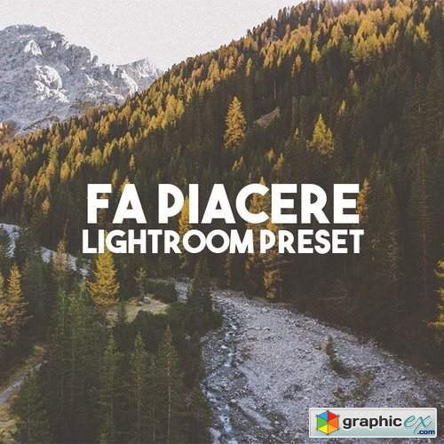 Preset vintage "Fa Piacere" Lightroom & Camera Raw