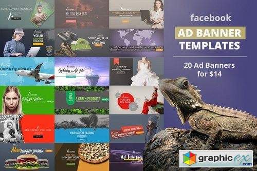 Facebook Ad Template Pack 02