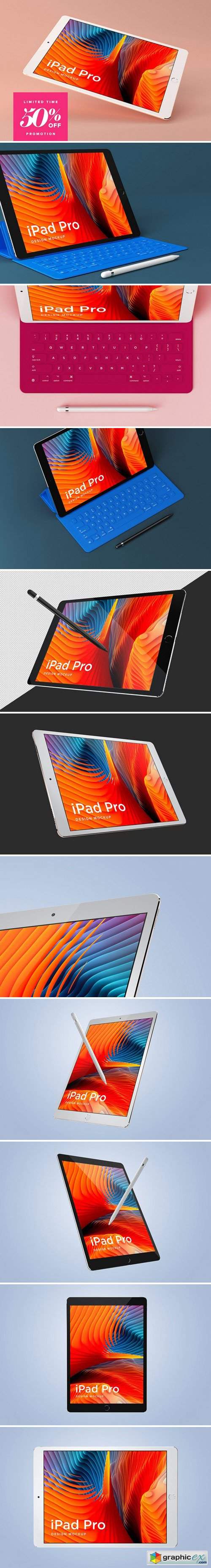 iPad Pro Design Mockup