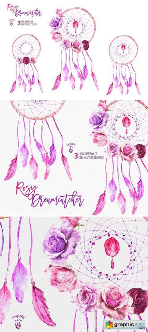 Rosy Dreamcatchers