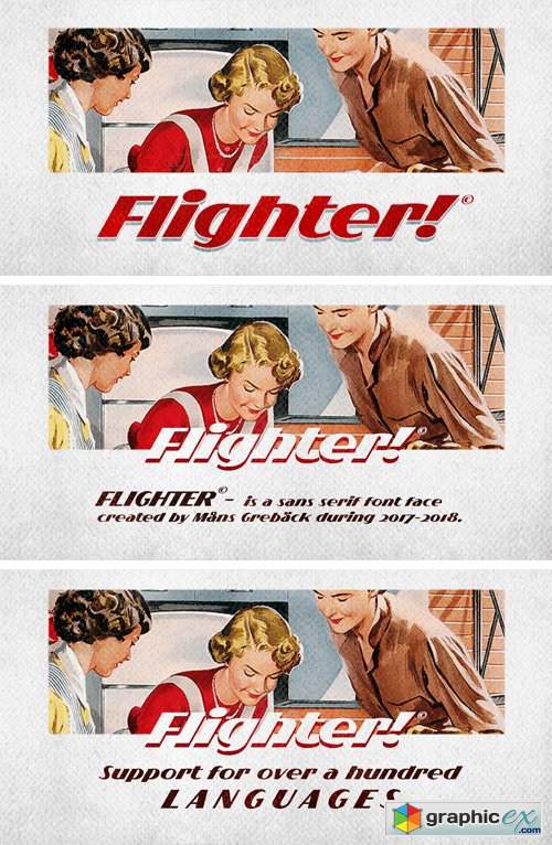 Flighter Font