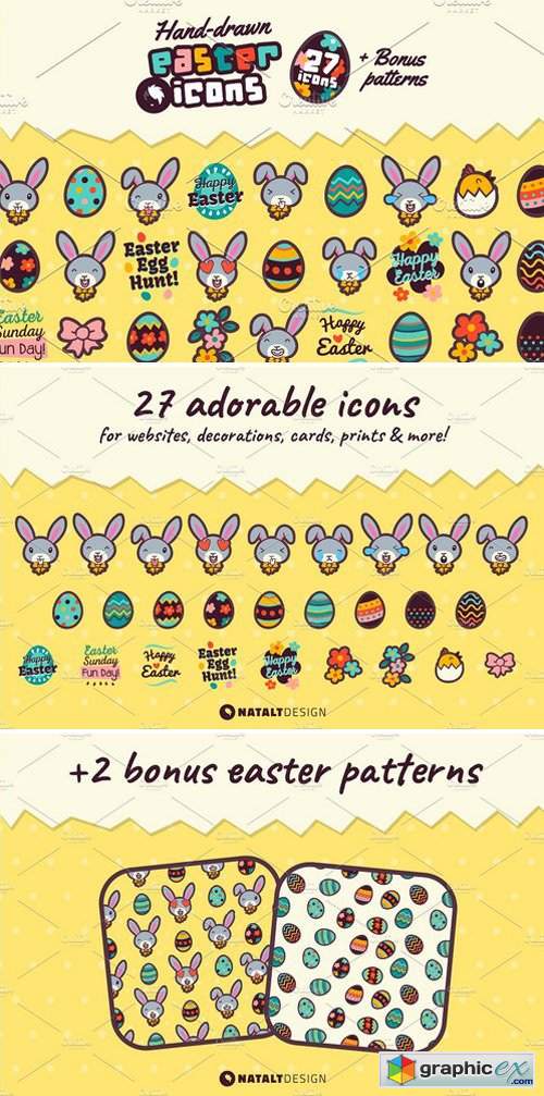 Adorable Easter Icons