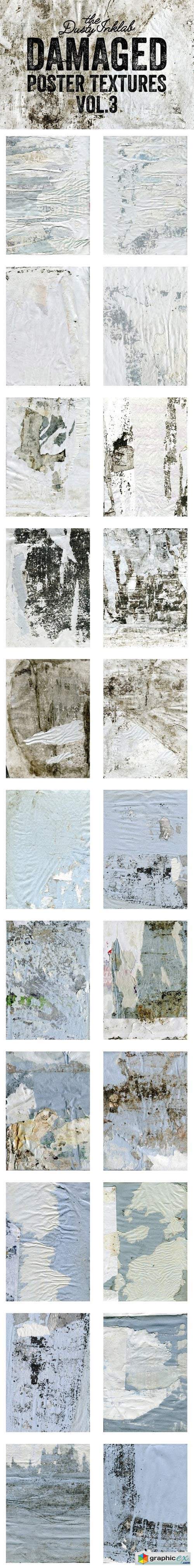 Damaged Poster Textures Vol. 3
