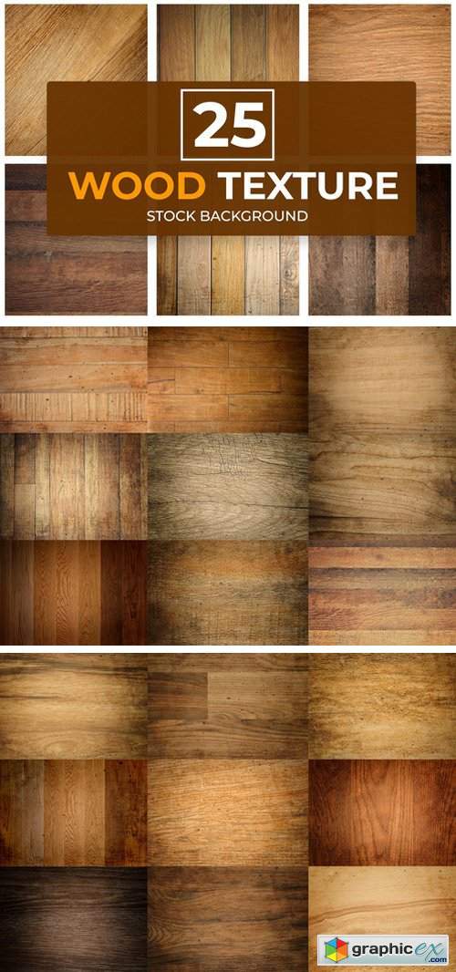 25 Wood Texture Background