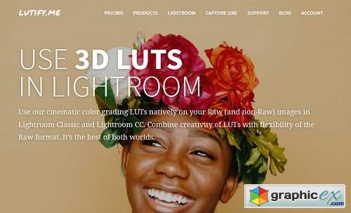 Lutify.me 3D LUTs Packages for Adobe Lightroom