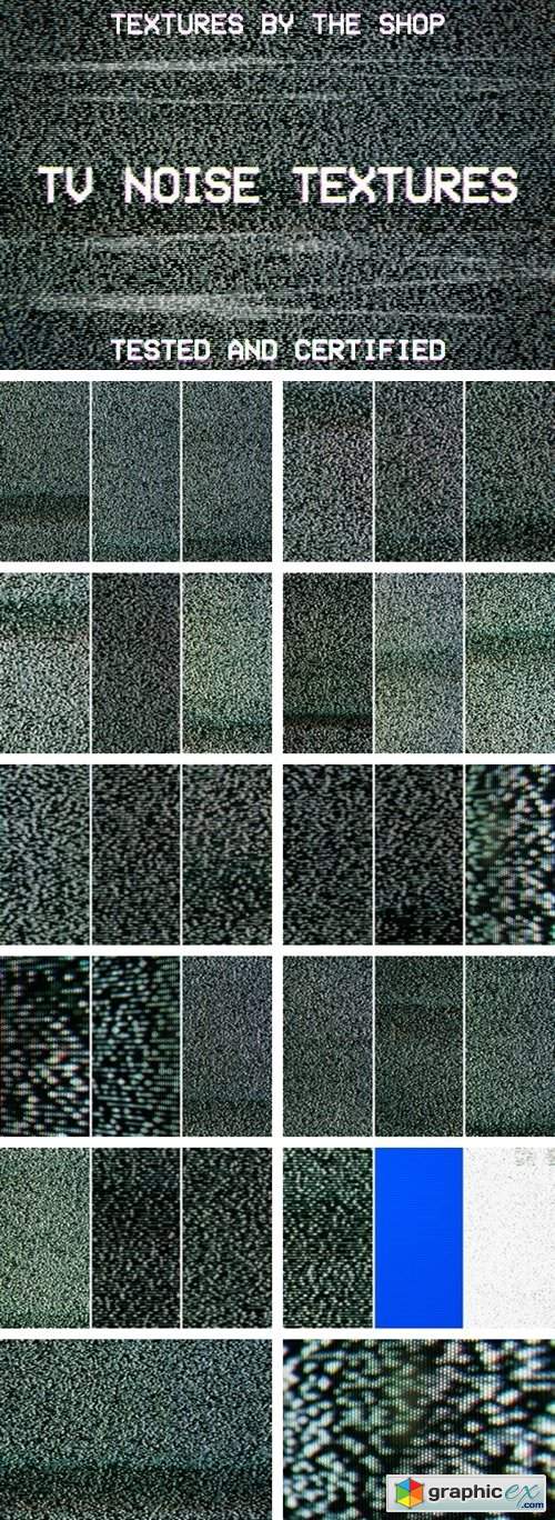 TV noise textures