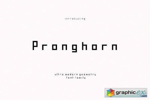 Pronghorn Font Family