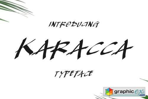 Karacca Typeface