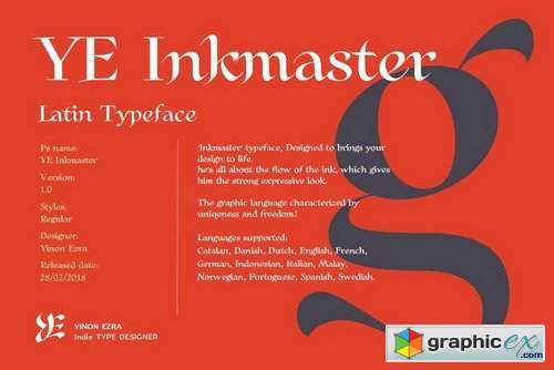 YE Inkmaster Font