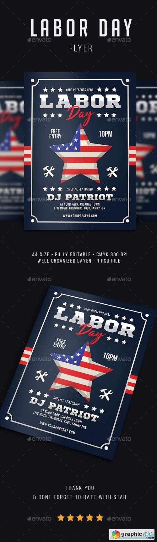 Labor Day Flyer 21797116